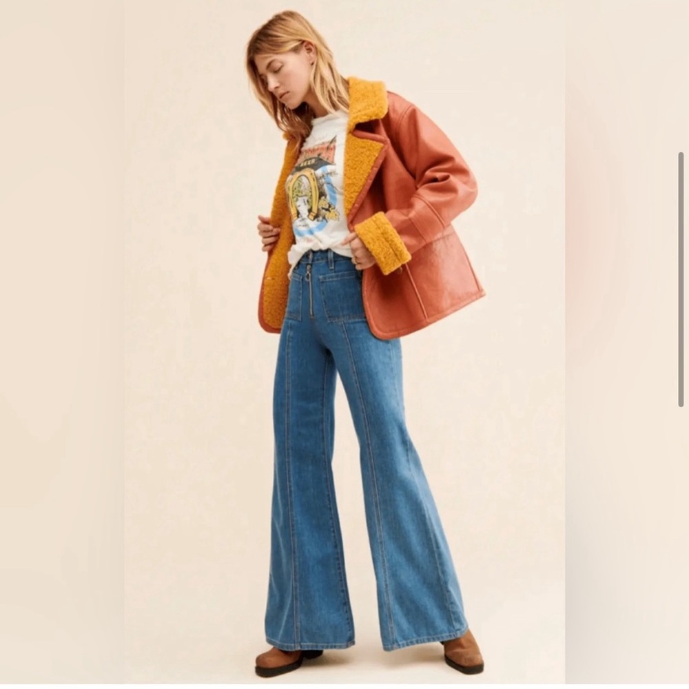 We The Free Kaja Vegan Bonded Peacoat